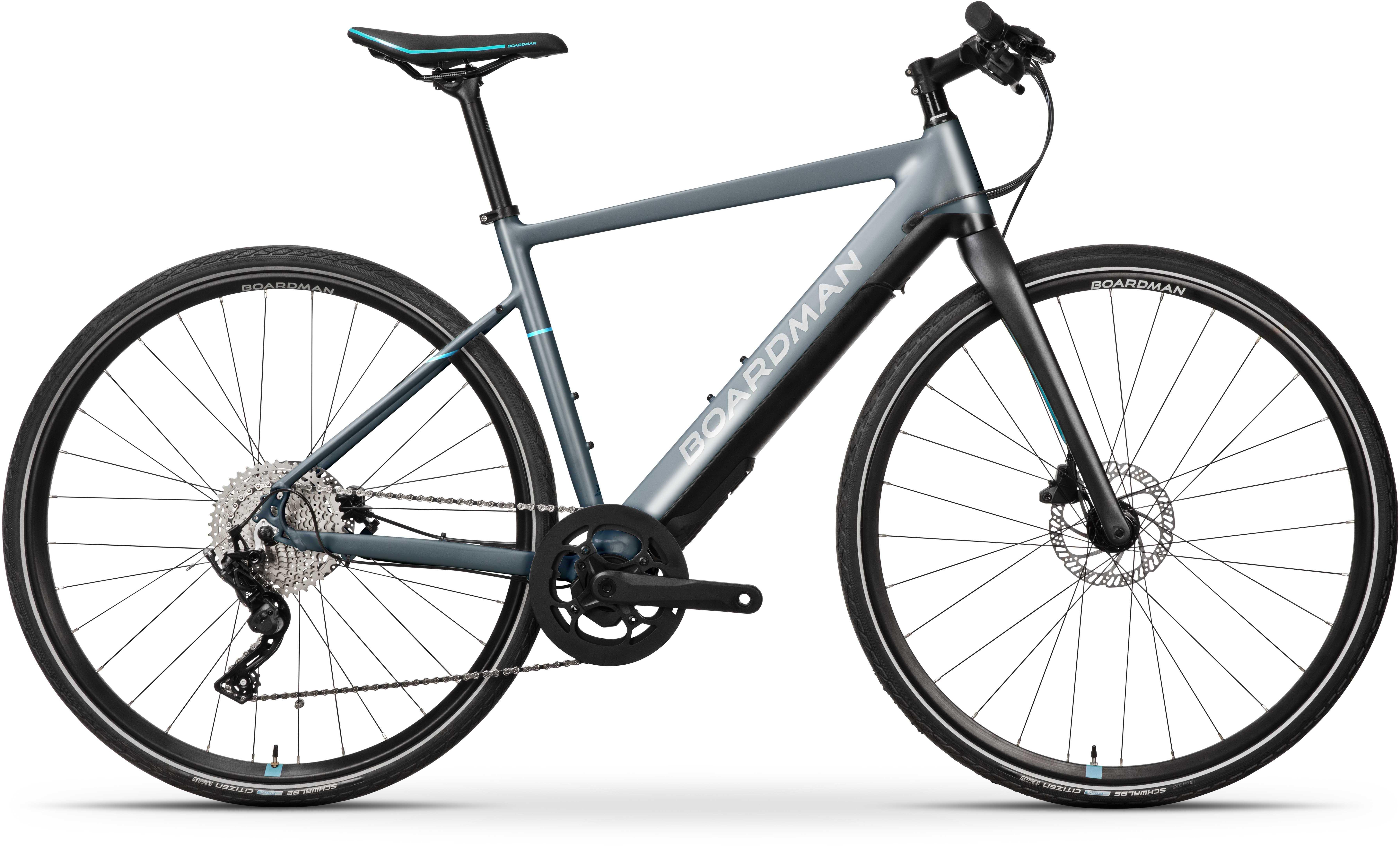 Boardman Hyb 8.9E Mens Microshift Hybrid Electric Bike - 49Cm