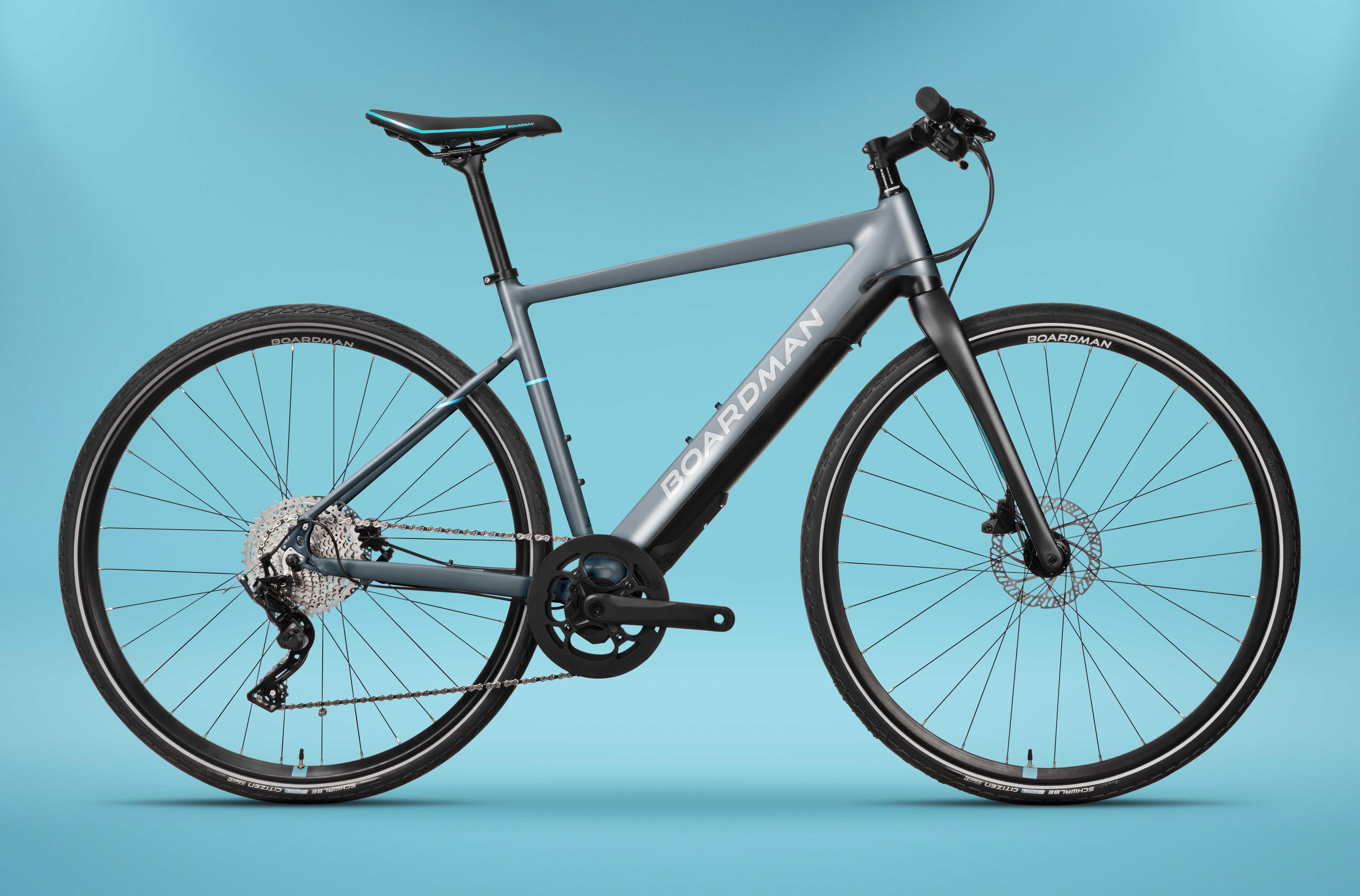 Boardman HYB 8.9E Mens Microshift Hybrid Electric Bike - M, L Frames
