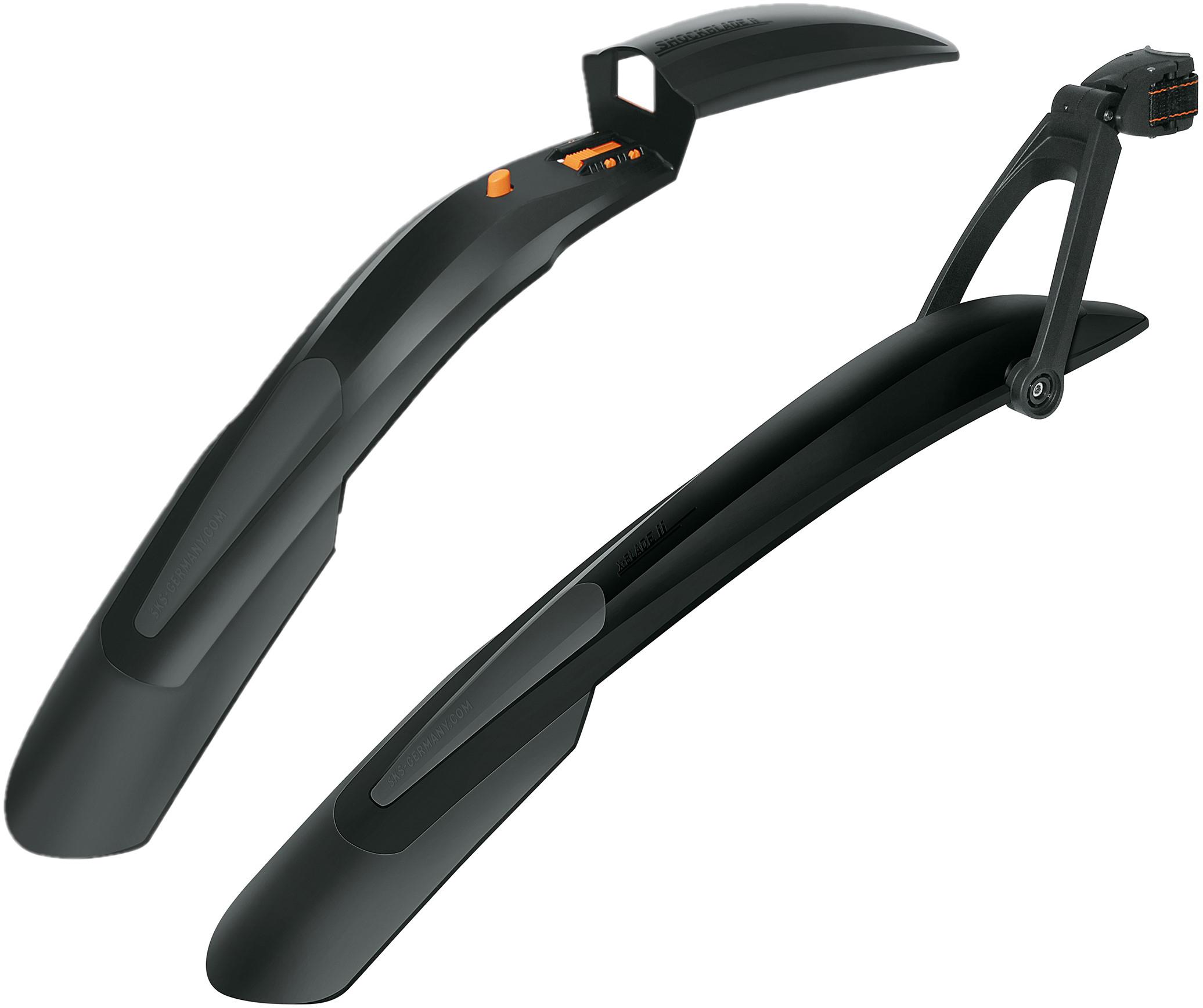 Halfords SKS Sks Mtb Blade Mudguard Set Dark (Shockblade & X-Blade) | Extra 8% off for BC Members