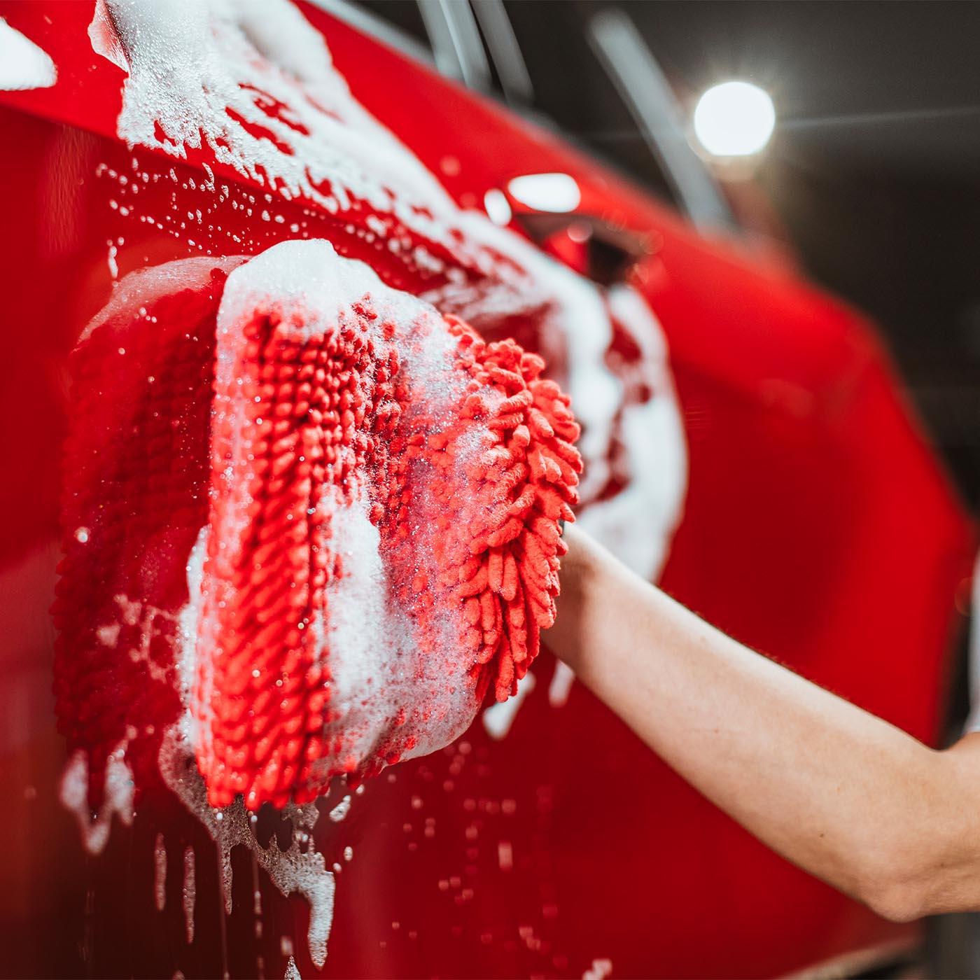 Autoglym Foaming Car Wash 1L & Microfibre Wash Mitt Bundle
