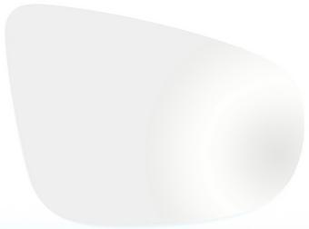 Halfords Standard Replacement Mirror Glass SR998