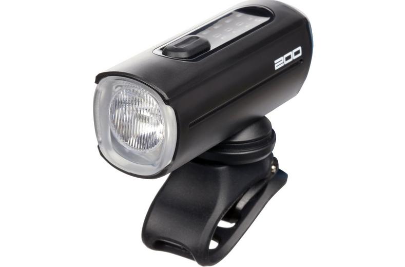 Halfords Advanced 200 Lumen Front Bike Light Halfords Advanced 200 Lumen Front Bike Light