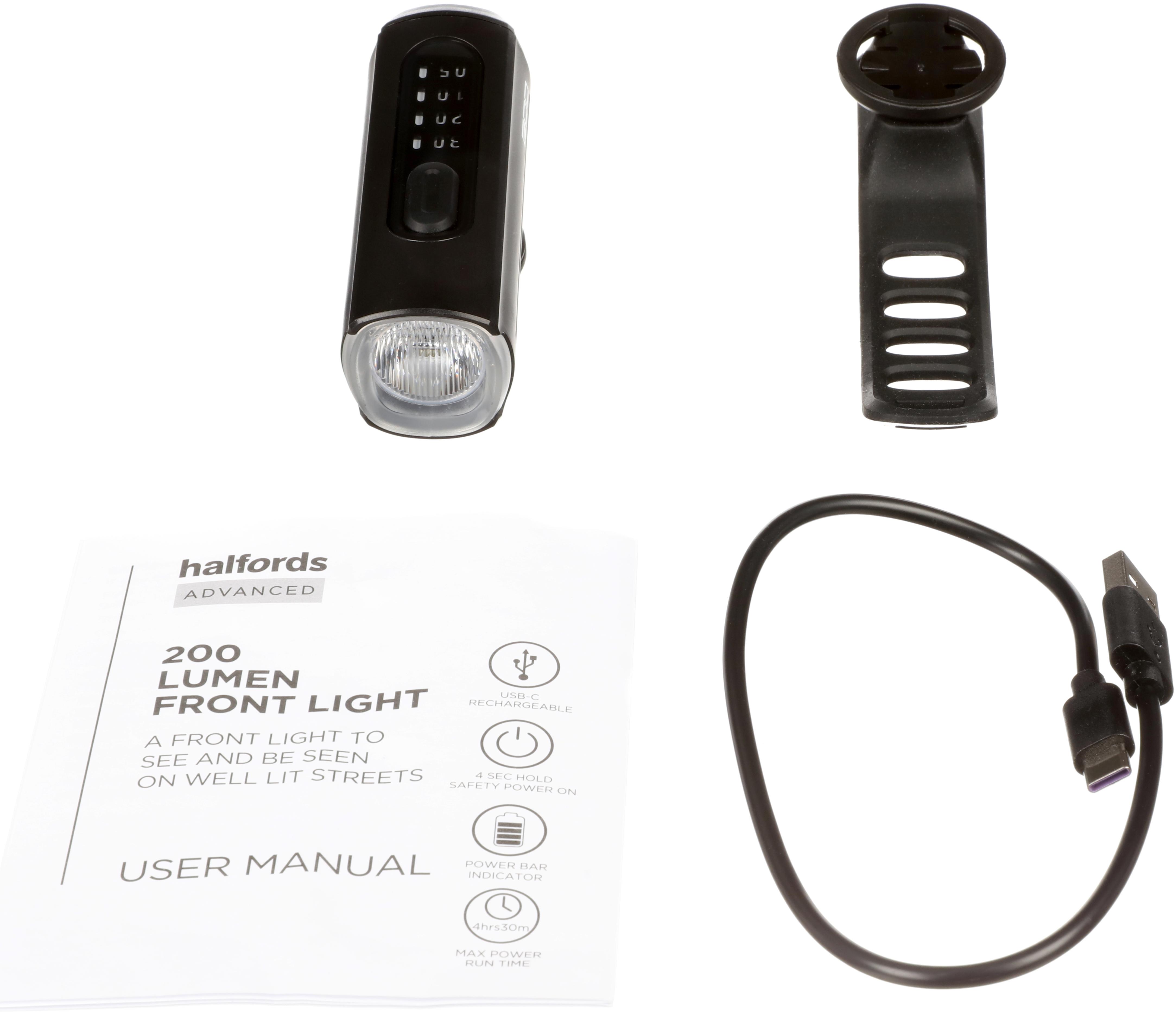 Halfords Bikehut 1000 Bikehut 1000 Lumen Front Bike Light 2025