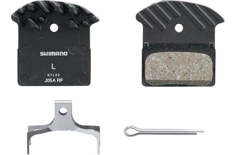 Shimano J05A-RF Disc Brake Pads & Spring, Resin Shimano J05A-RF Disc Brake Pads & Spring, Resin