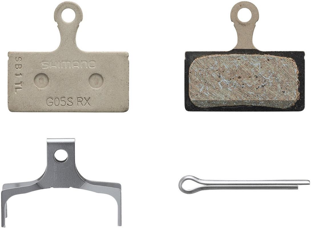 Halfords Shimano G05S-Rx Disc Brake Pads & Spring, Resin | Extra 8% off for BC Members