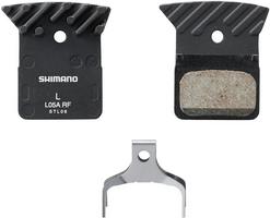 Halfords Shimano L05A Finned Resin Disc Brake Pads And Spring