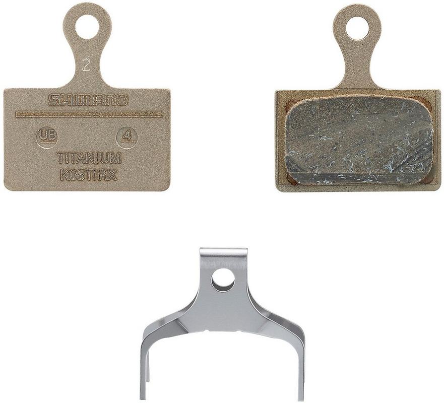 Halfords Shimano K05Ti-Rx Disc Brake Pads & Spring, Resin | Extra 8% off for BC Members