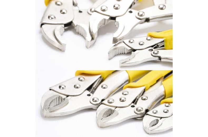Rolson 3pc Curved Jaw Locking Pliers Rolson 3pc Curved Jaw Locking Pliers