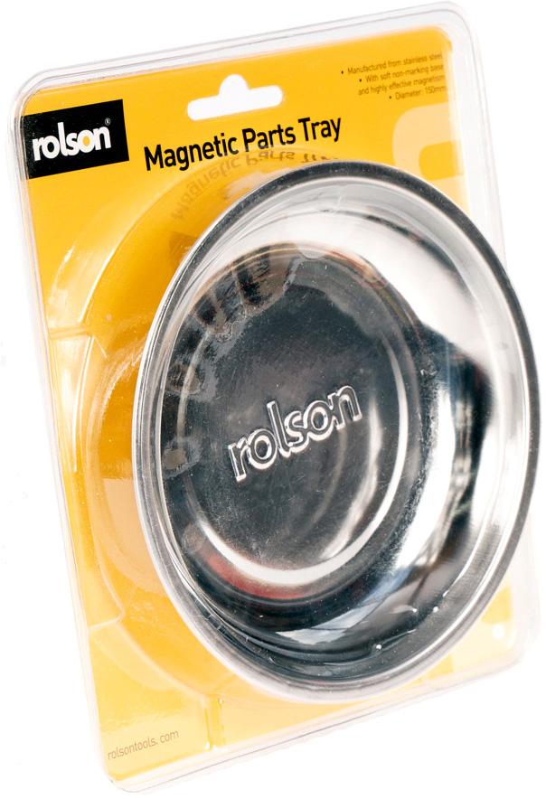 Rolson 150mm Stainless Steel Magnetic Dish