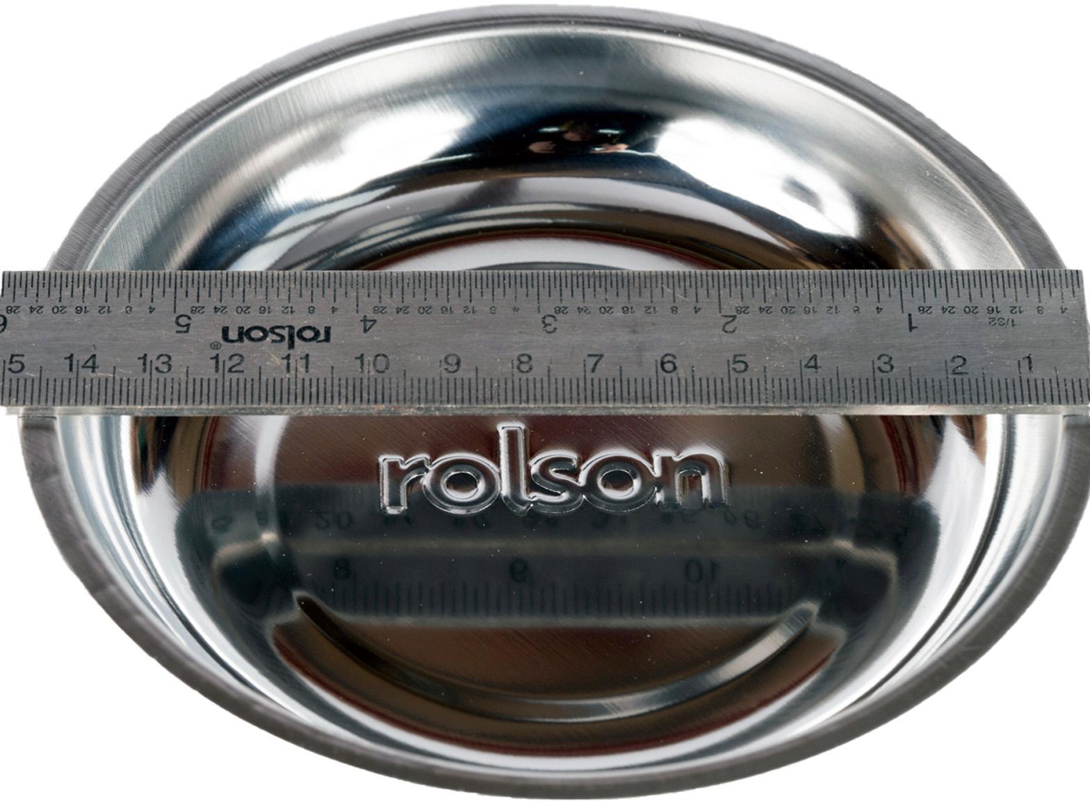 Rolson 150mm Stainless Steel Magnetic Dish