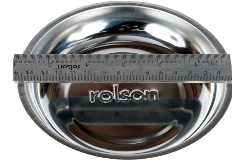 Rolson 150mm Stainless Steel Magnetic Dish Rolson 150mm Stainless Steel Magnetic Dish