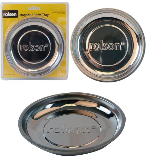 Rolson 150mm Stainless Steel Magnetic Dish