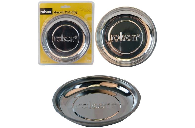 Rolson 150mm Stainless Steel Magnetic Dish Rolson 150mm Stainless Steel Magnetic Dish