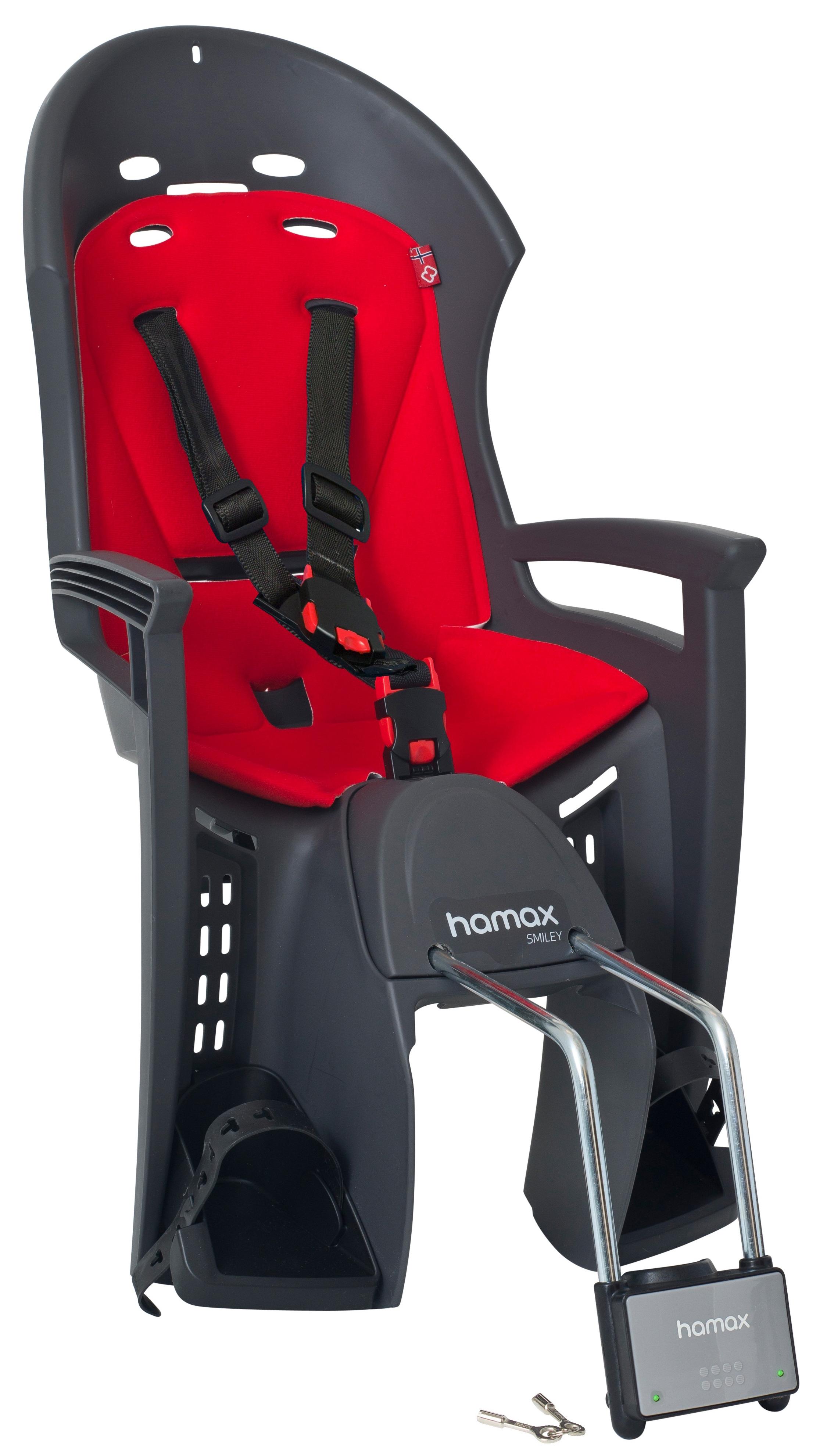 hamax smiley child bike seat