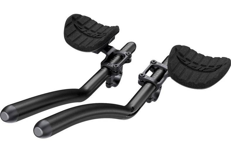 ZIPP Vuka Clip above bar mount with Vuka Alumina Evo Extensions, 110mm Rise ZIPP Vuka Clip above bar mount with Vuka Alumina Evo Extensions, 110mm Rise