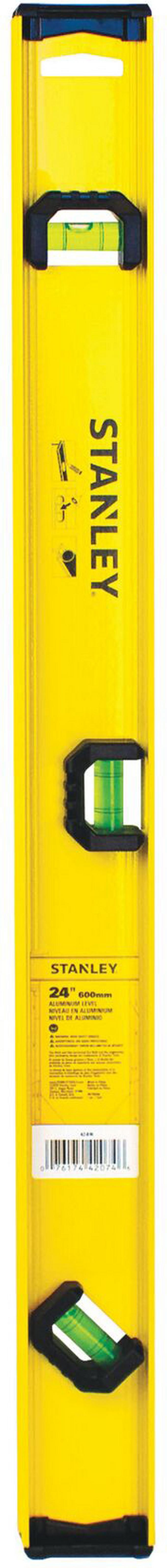 STANLEY, Level, Plumb & 45° angle, I-Beam, I-Beam Level - 1UK59