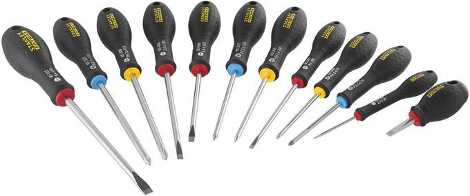 Soft Grip Handles Stanley FatMax 4-Piece Screwdriver Set - 67-082 ...