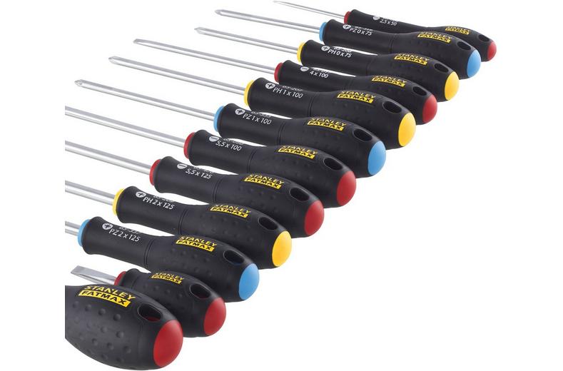 Stanley FatMax 12 Piece Screwdriver Set Stanley FatMax 12 Piece Screwdriver Set