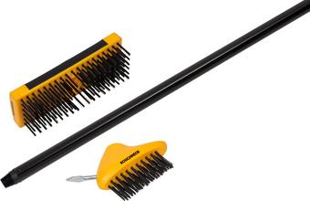 Roughneck Patio & Decking Brush Set - 3 Piece