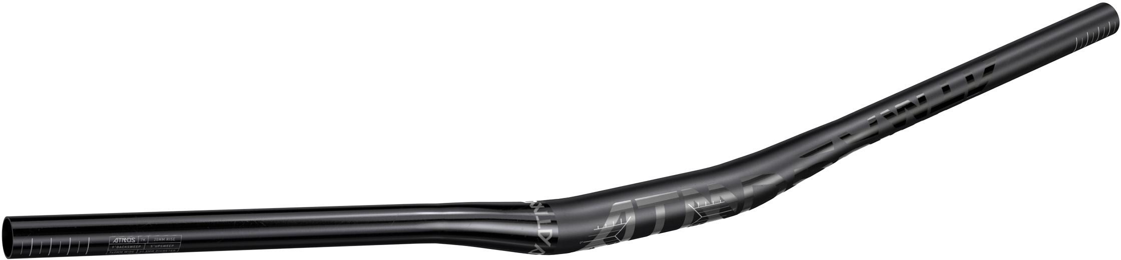 ZIPP Atmos 7K Handlebar, 31.8mm Clamp, 760mm Wide, 20mm Rise