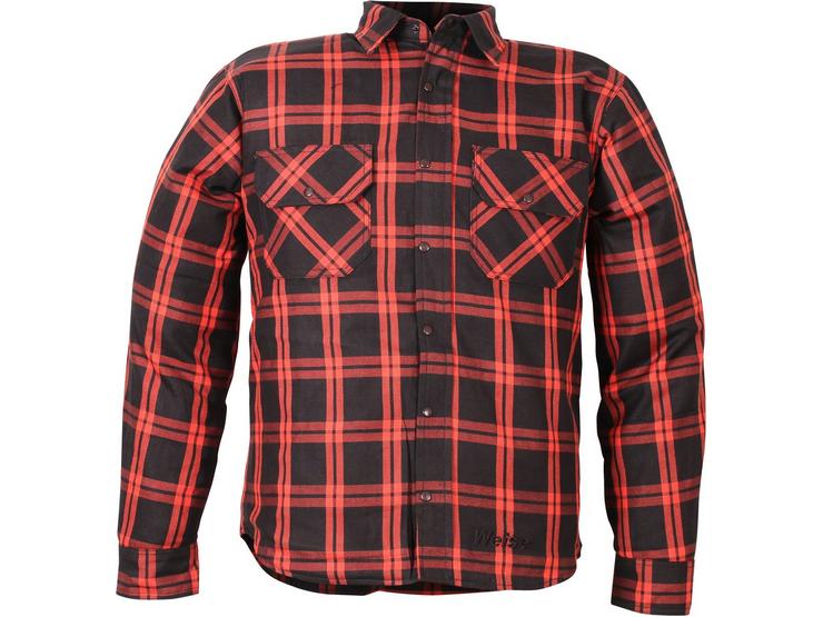 Weise Redwood Shirt - Black/Orange M