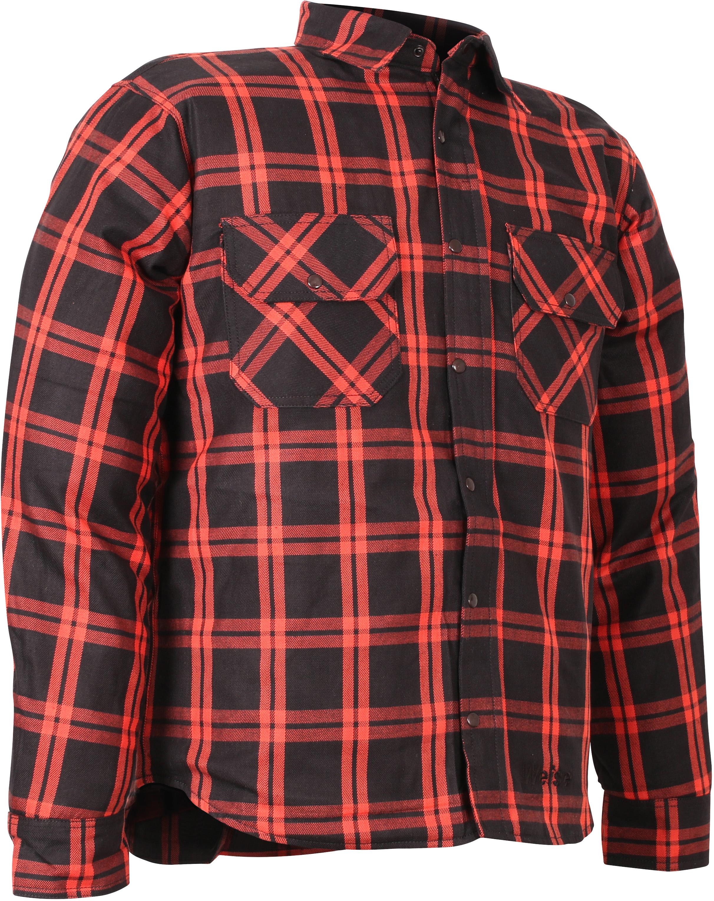 Weise Redwood Shirt - Black/Orange 2XL