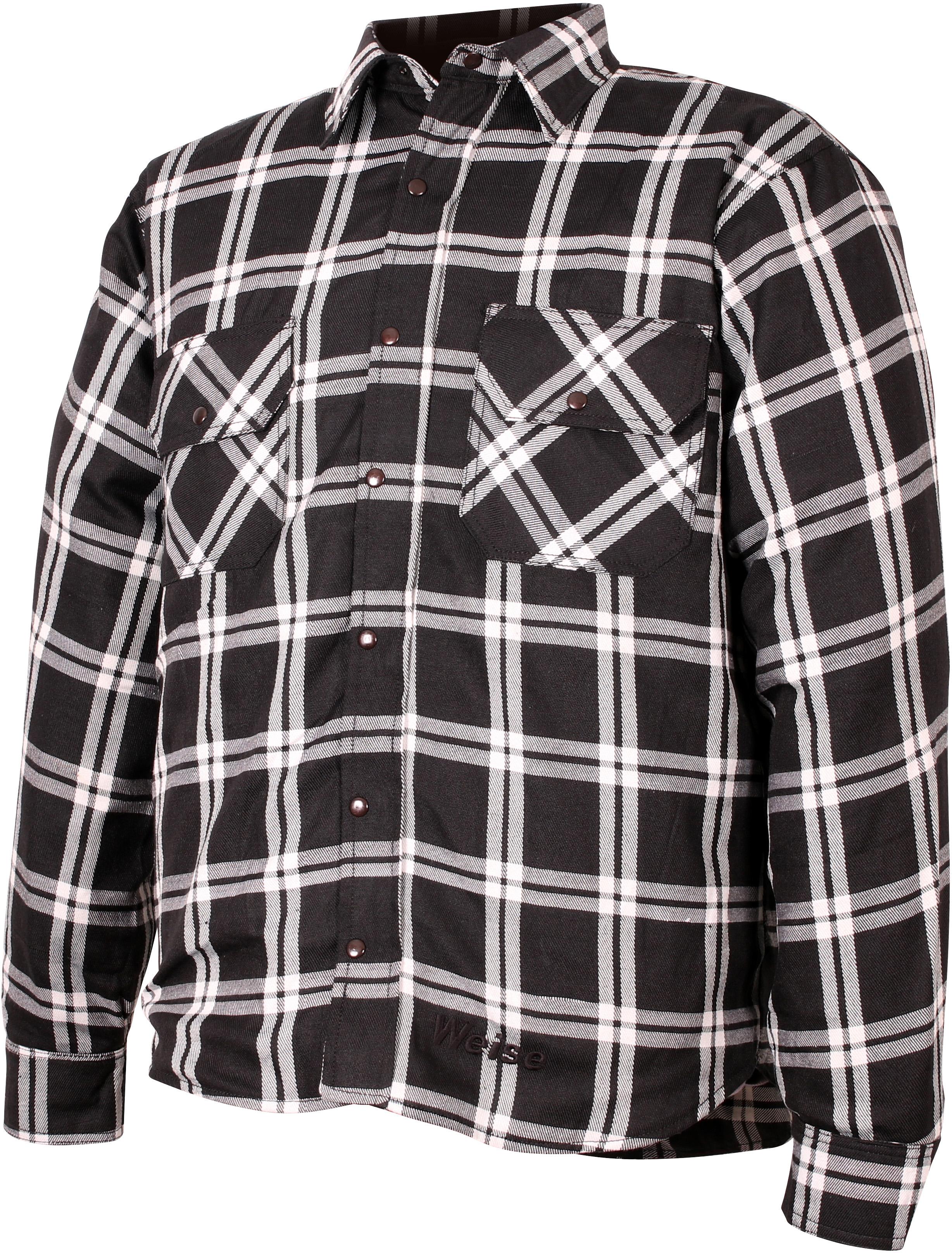 Weise Redwood Shirt - Black/White