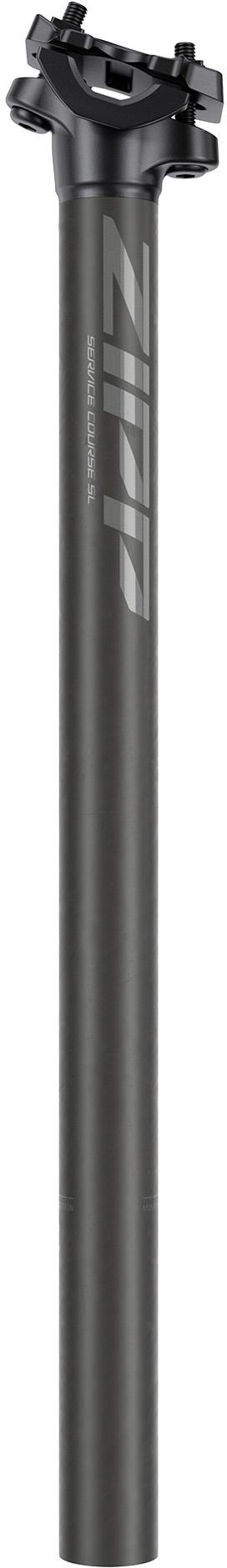 Zipp Service Course SL 0mm Setback Seatpost Matte Black Logo - 27.2mm