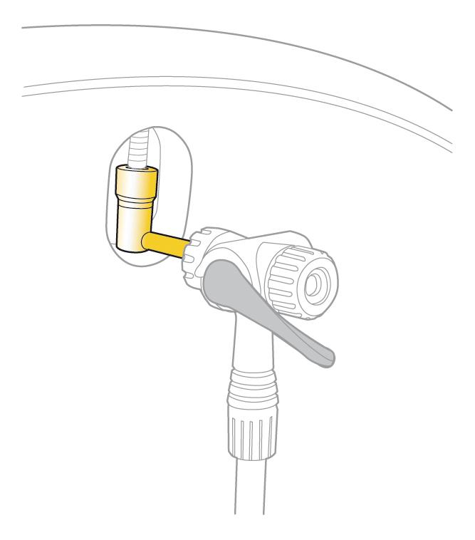 Topeak Pressure-Rite Presta Valve Adapter