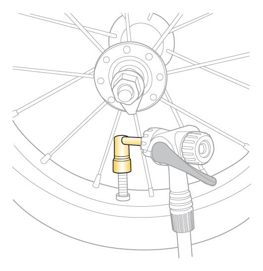 Topeak Pressure-Rite Presta Valve Adapter