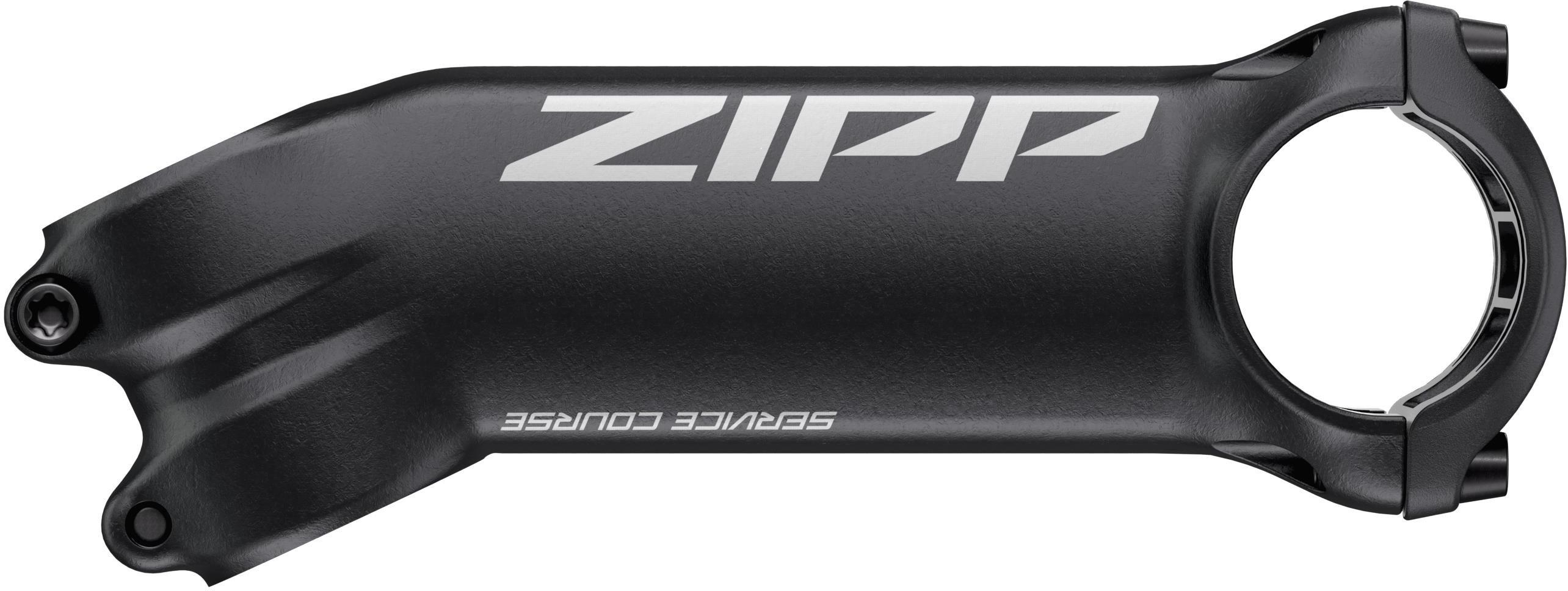 Zipp Service Course 25° Stem Blast Black with Etched Logo