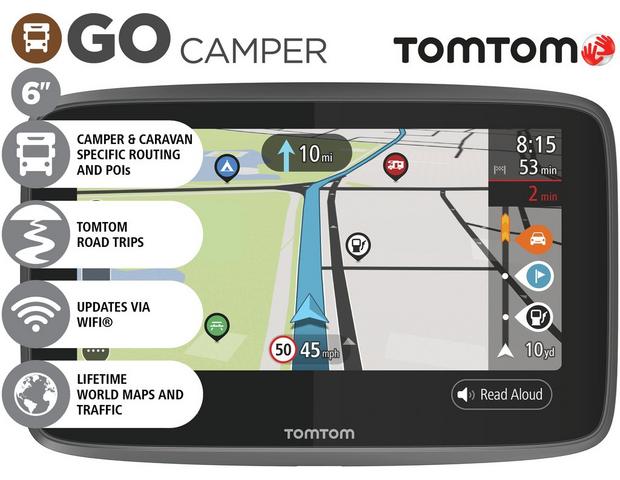 voorzetsel Verandering Chip TomTom Go Camper Sat Nav | Halfords UK