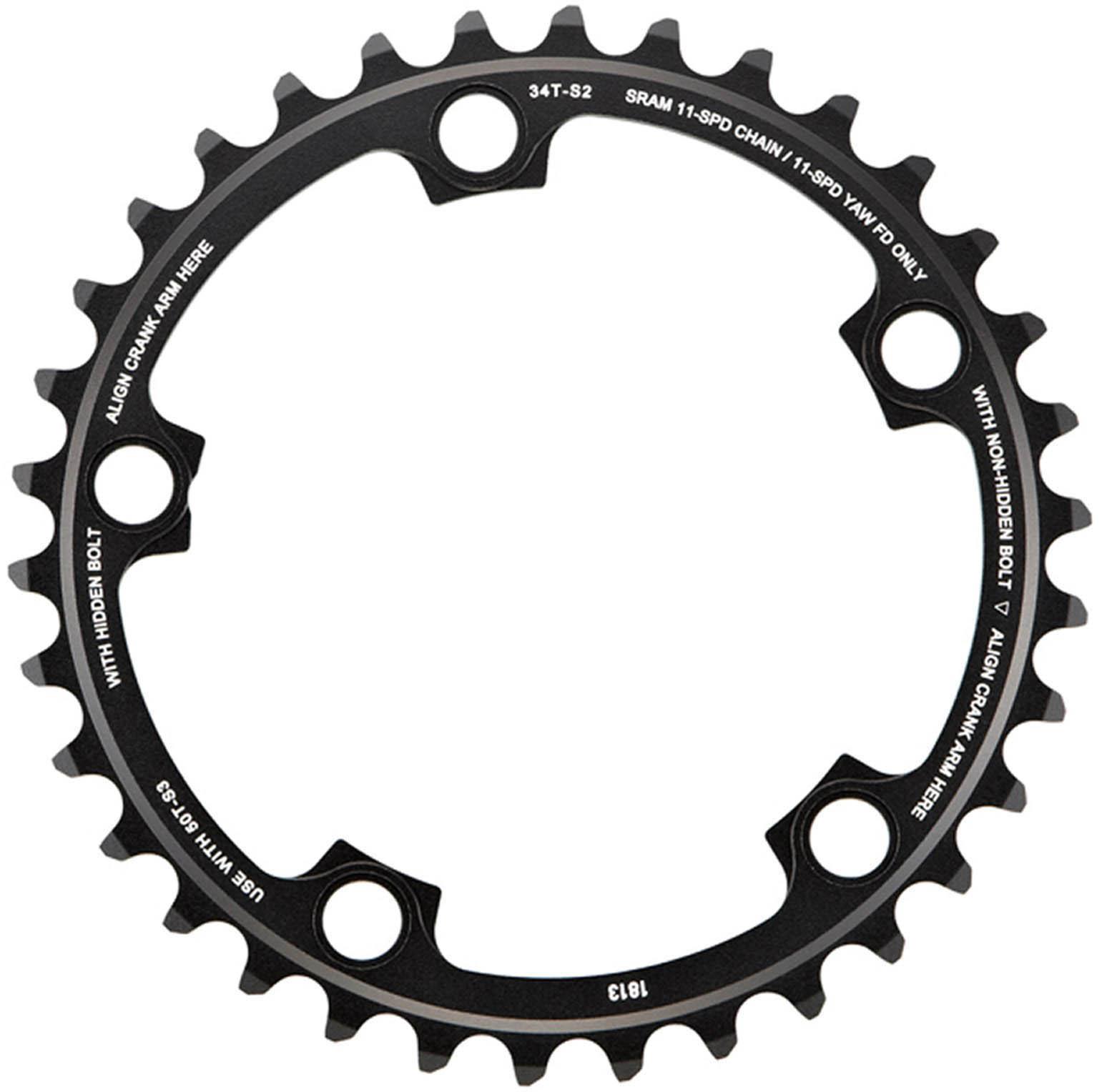 Halfords SRAM X-Glide Road 110 BCD 11 Speed Chainring, 36T | Pricematch, Extra 8% off for BC Members, Free Bike Health Check, Cycle2Work Scheme & 0% APR Finance.