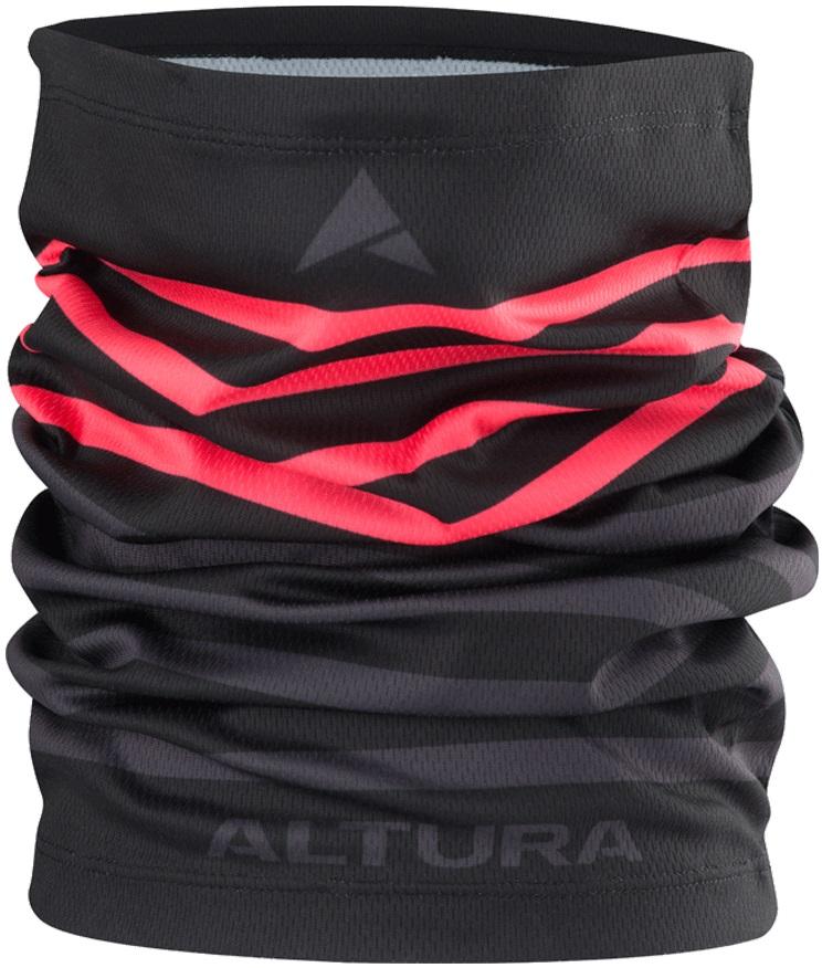 Altura Neck Warmer - Black/Pink