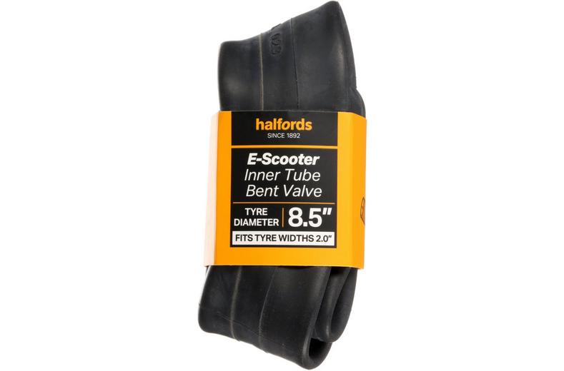 Halfords E-Scooter Inner Tube 8.5 x 2.0" Bent Valve Halfords E-Scooter Inner Tube 8.5 x 2.0" Bent Valve