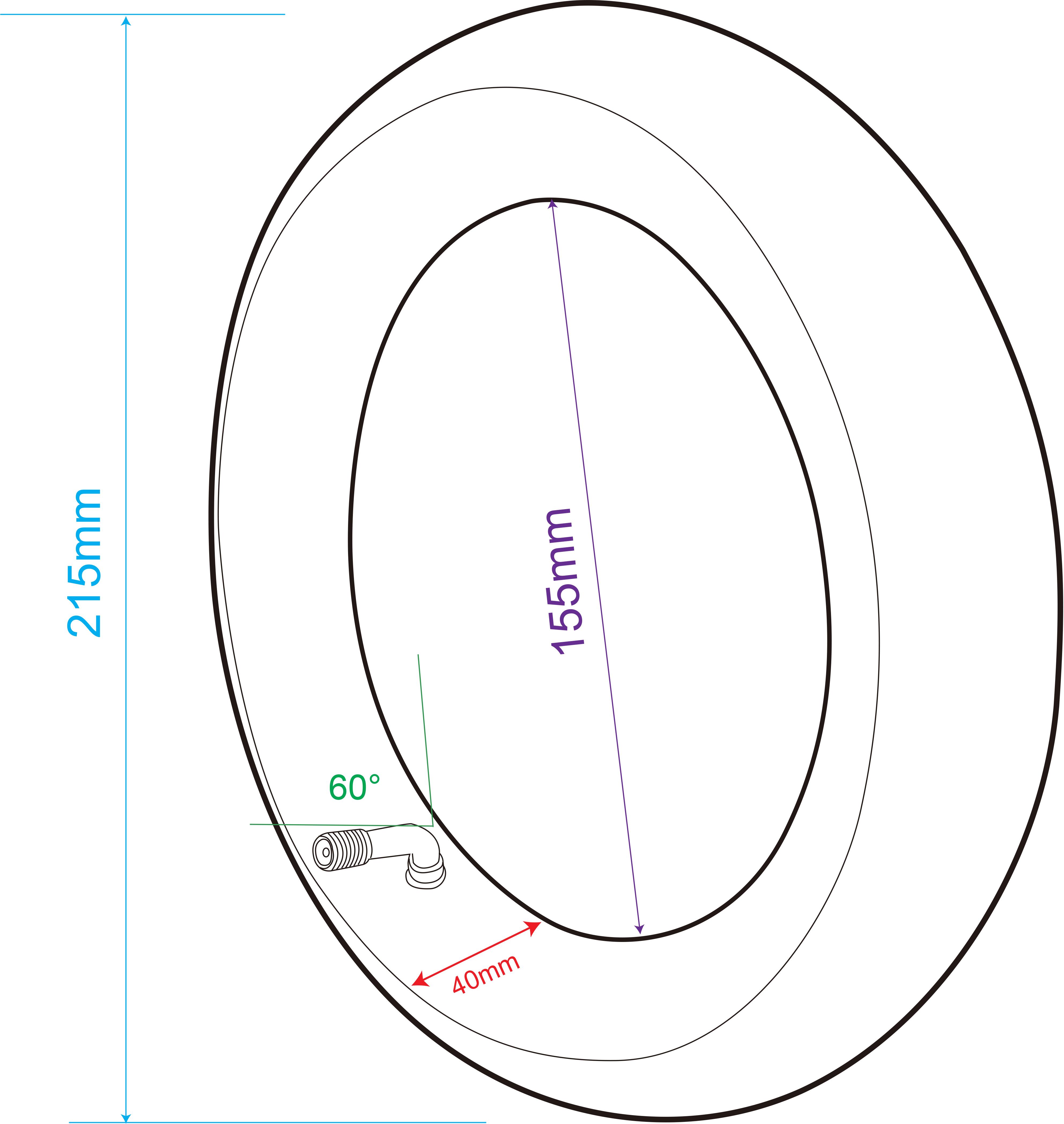 Halfords E-Scooter Inner Tube 8.5 x 2.0" Bent Valve