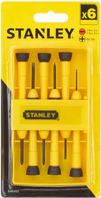 Stanley 6 Piece Precision Screwdriver Set