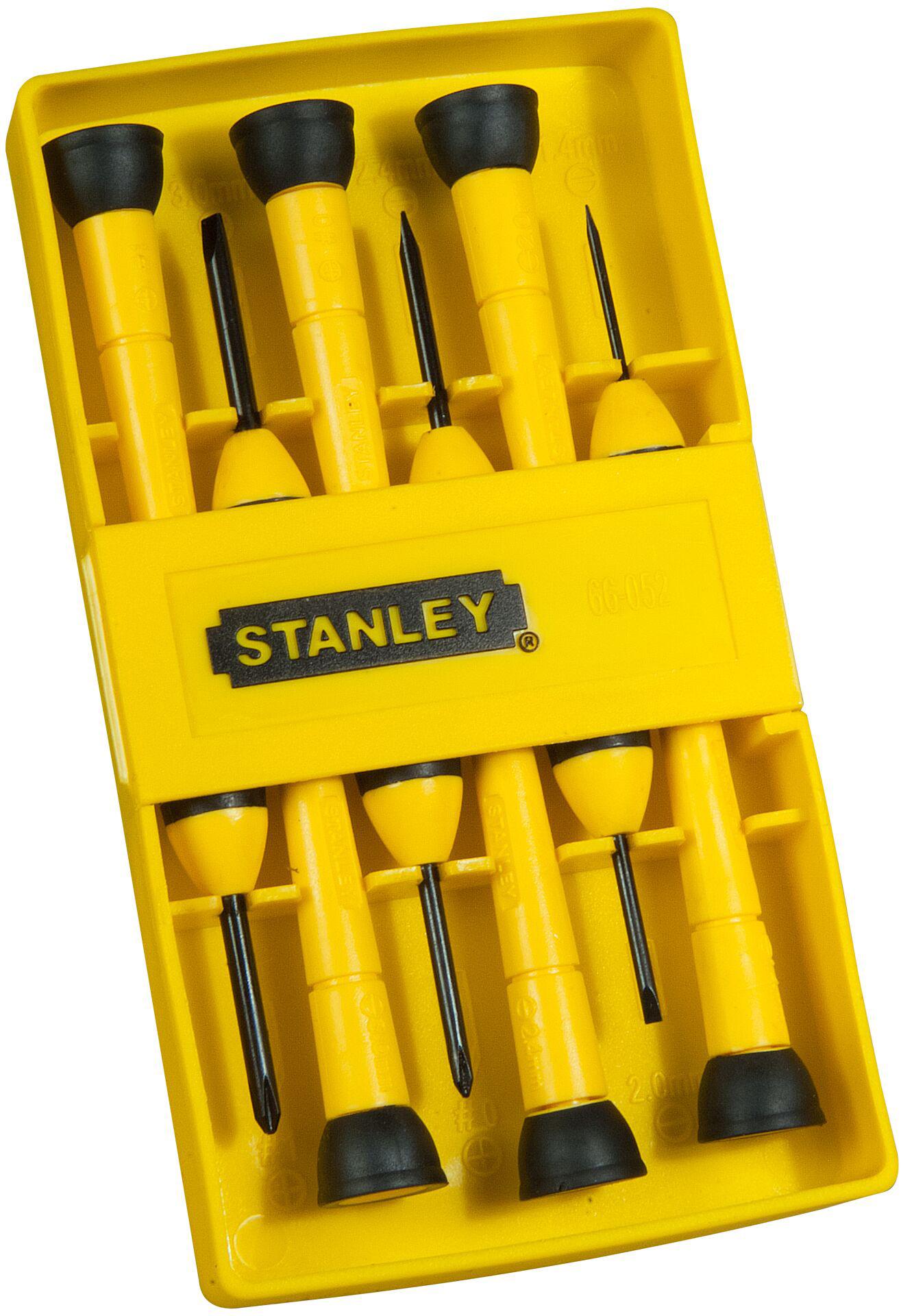 Stanley 6 Piece Precision Screwdriver Set