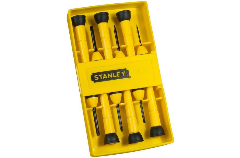 Stanley 6 Piece Precision Screwdriver Set Stanley 6 Piece Precision Screwdriver Set