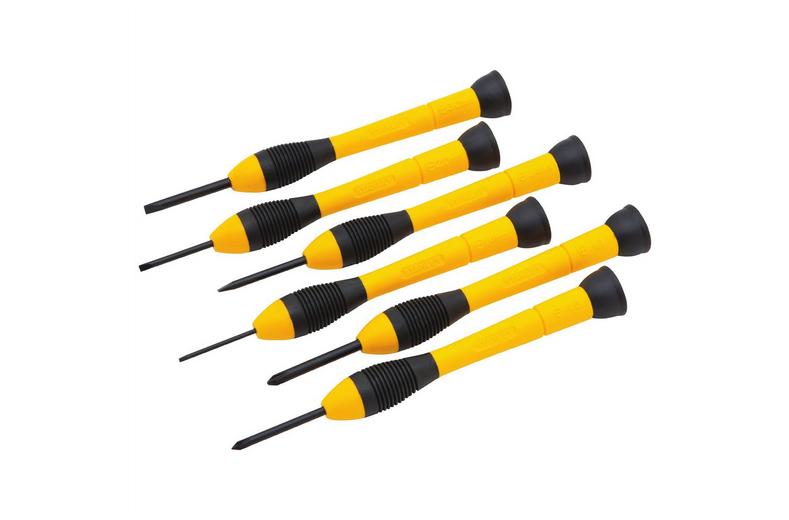 Stanley 6 Piece Precision Screwdriver Set Stanley 6 Piece Precision Screwdriver Set