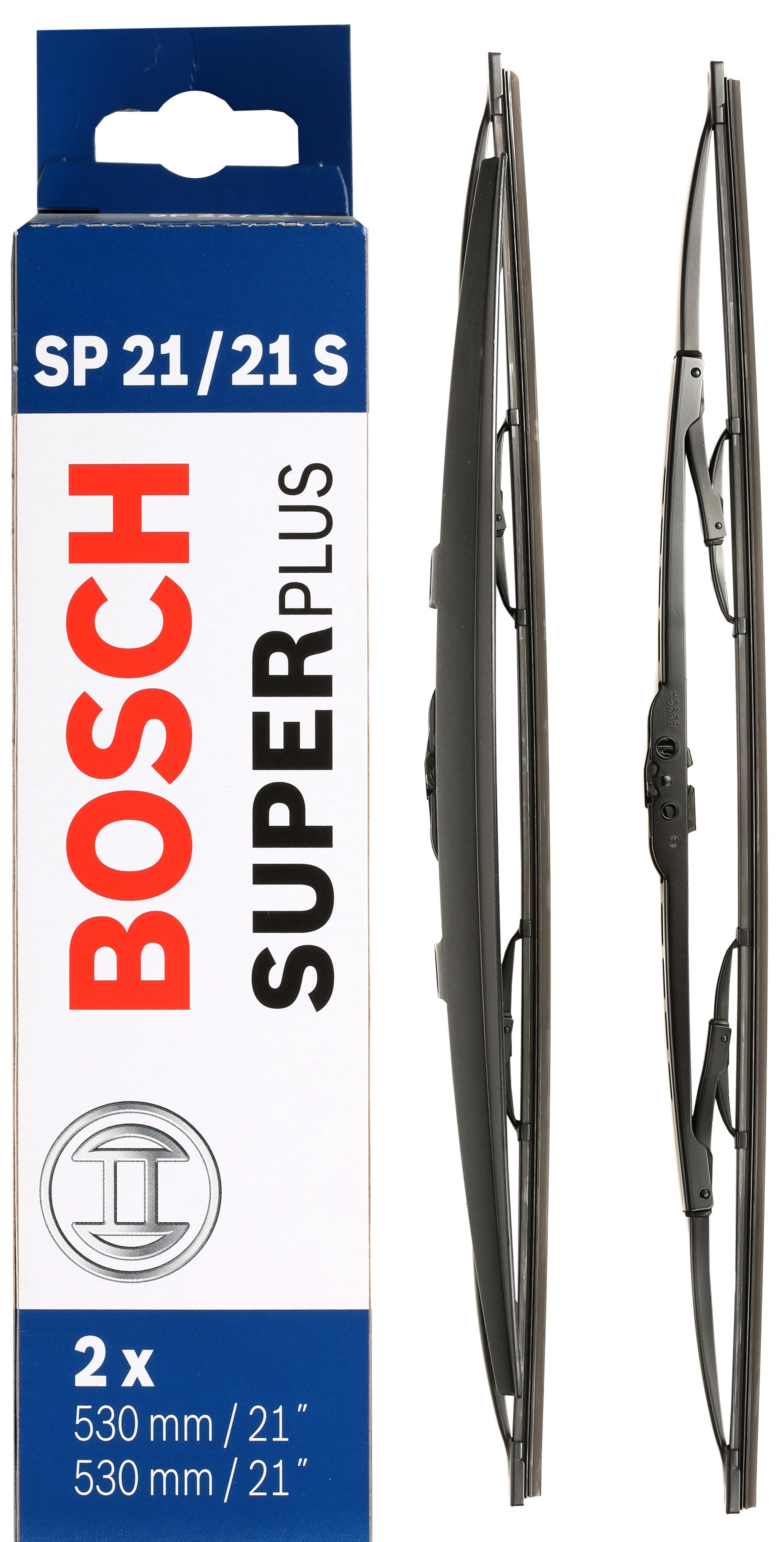 Bosch Sp21/21S Wiper Blades - Front Pair