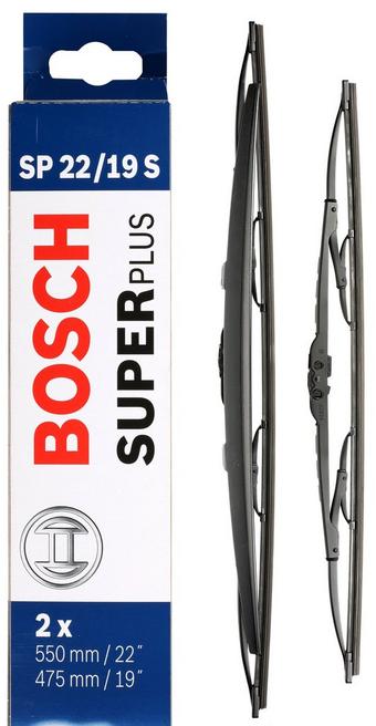 Bosch SP22/19S Wiper Blades - Front Pair