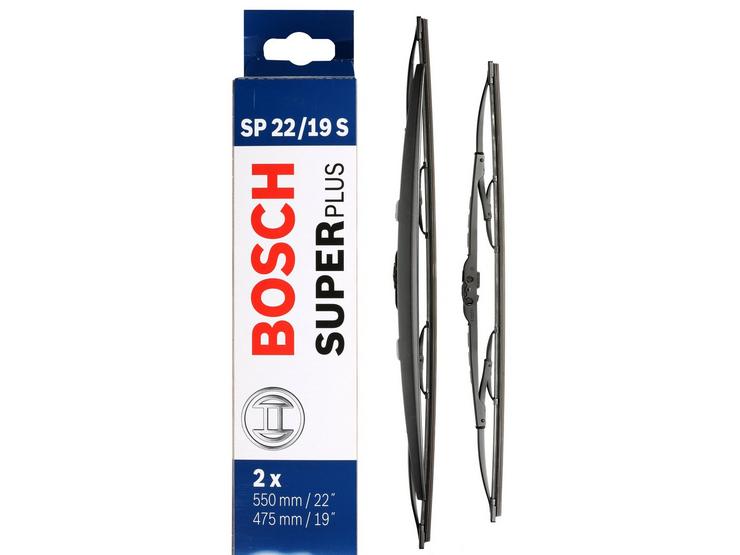 Bosch SP22/19S Wiper Blades - Front Pair