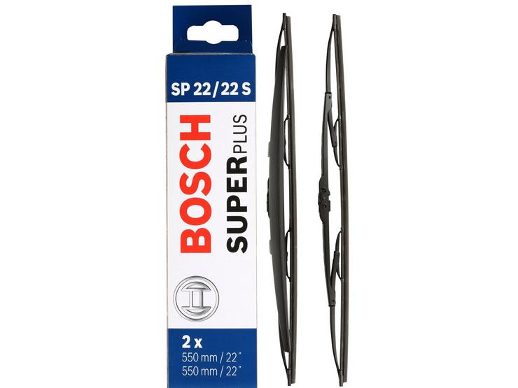 Bosch SP22/22S Wiper Blades - Front Pair