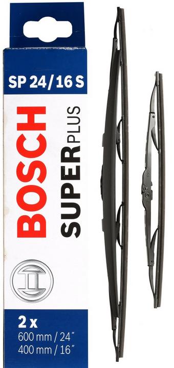Bosch SP24/16S Wiper Blades - Front Pair