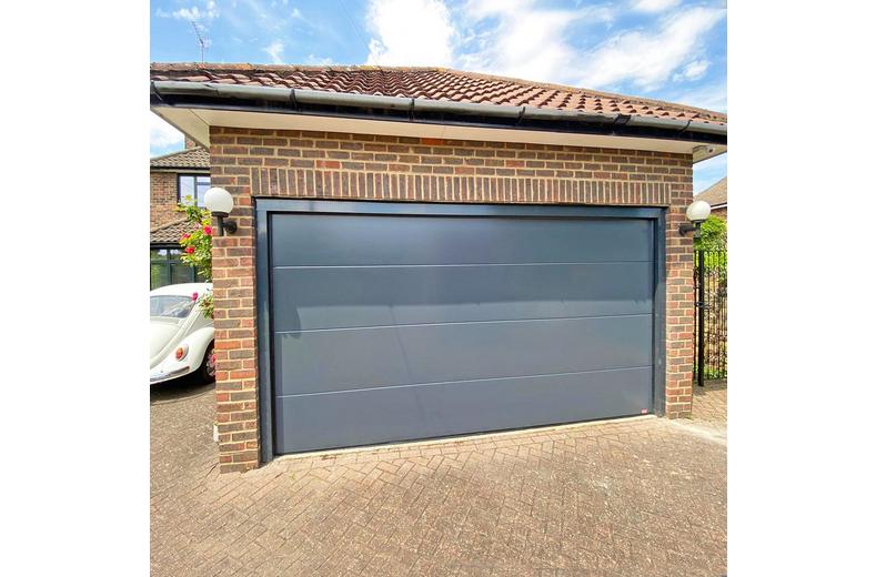 Birkdale Premium Sectional Garage Door - Grey, Supply Only Birkdale Premium Sectional Garage Door - Grey, Supply Only
