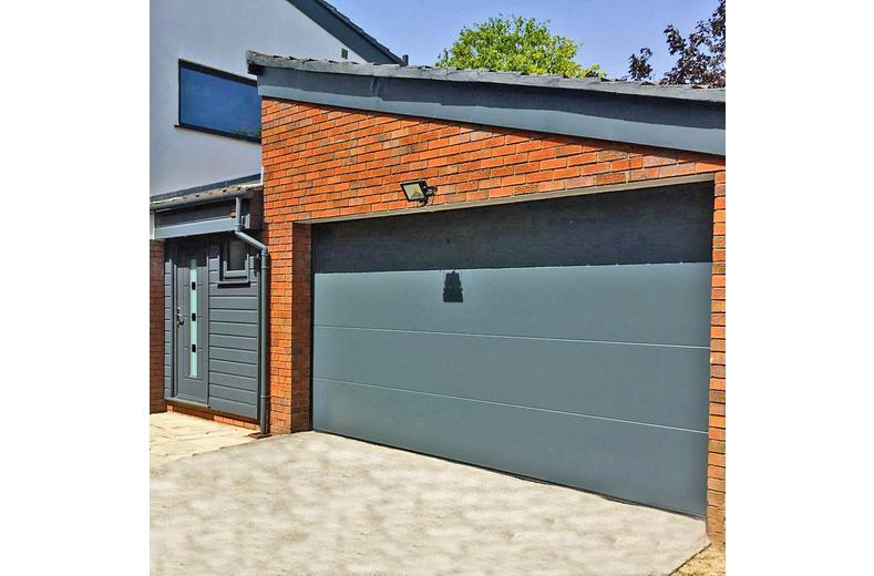 Birkdale Premium Sectional Garage Door - Grey, Supply Only Birkdale Premium Sectional Garage Door - Grey, Supply Only