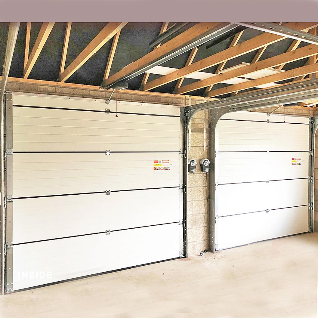 Birkdale Premium Sectional Garage Door - Grey, Supply Only
