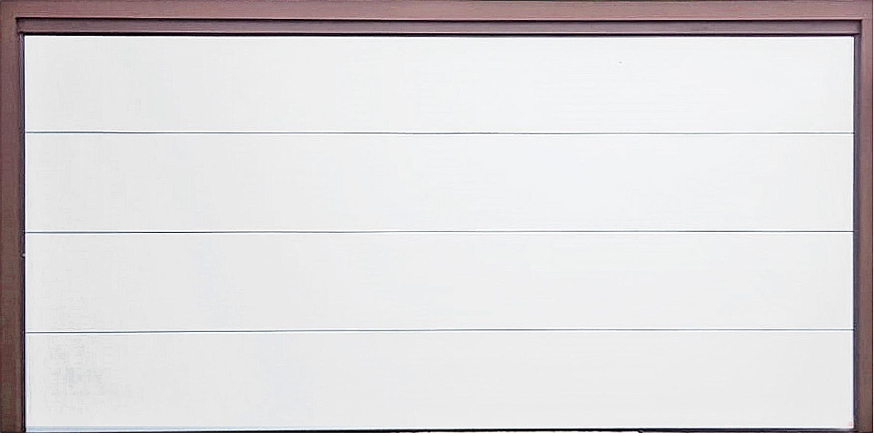 Birkdale Premium Sectional Garage Door - White, Supply Only