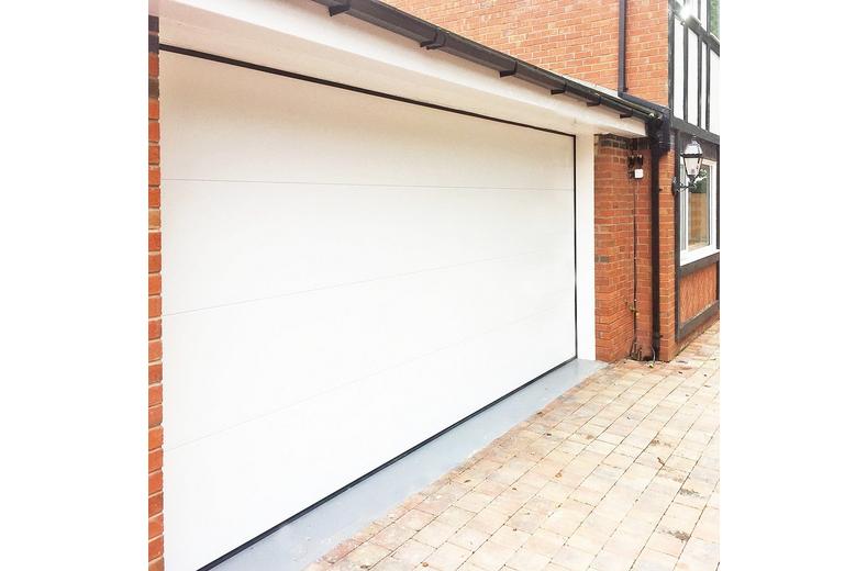 Birkdale Premium Sectional Garage Door - White, Supply Only Birkdale Premium Sectional Garage Door - White, Supply Only